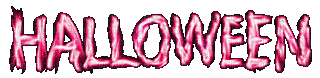 soave text animated halloween pink - Gratis animeret GIF