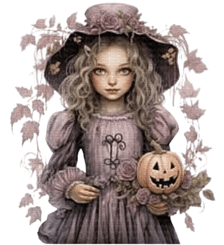 halloween, witch, enfant, kind, child, autumn - Free PNG