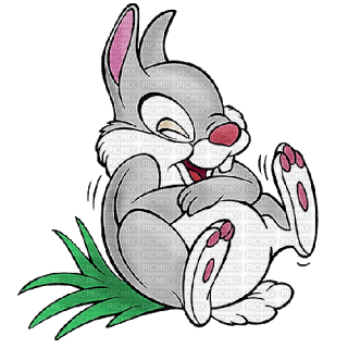 Kaz_Creations Cartoon Bambi And Thumper - 無料png