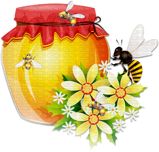 soave deco scrap  honey bee - ücretsiz png