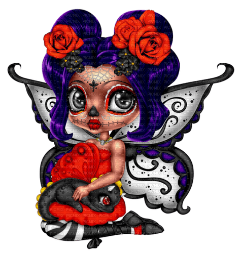 gothic fairy by nataliplus - ücretsiz png