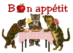 bon appétit - GIF animado gratis