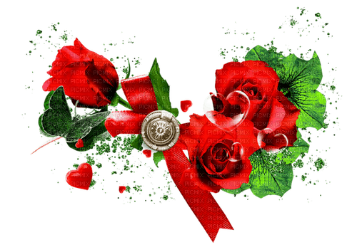 Roses.Red - bezmaksas png