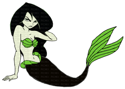 Mermaid Shego - ücretsiz png