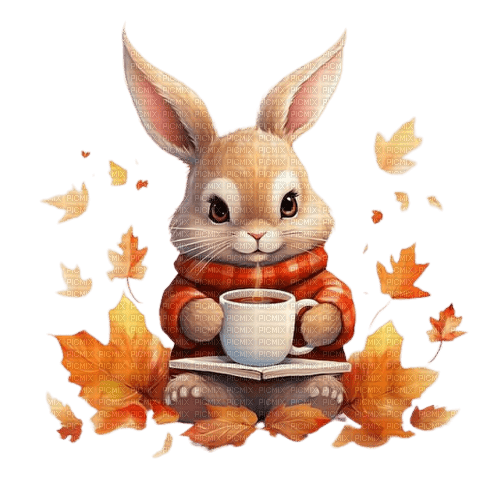 loly33 lapin automne - darmowe png