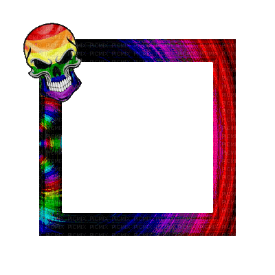 Small Rainbow Frame - Ücretsiz animasyonlu GIF