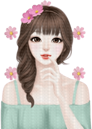 Lovely girl by Mellow spring - 無料png