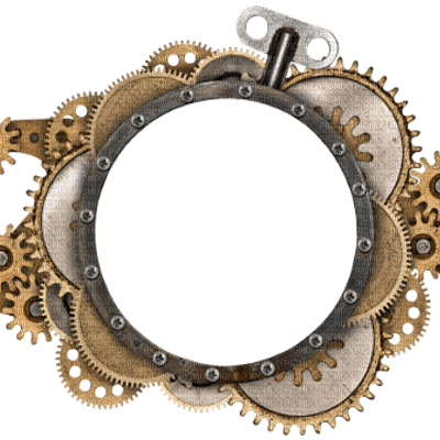frame, steampunk - PNG gratuit