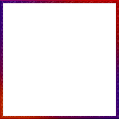 Frame Violet Blue Orange  - Bogusia - ilmainen png