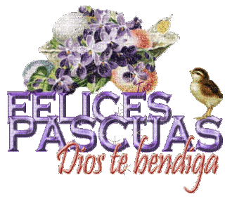 Felices Pascuas.Victoriabea - Бесплатни анимирани ГИФ