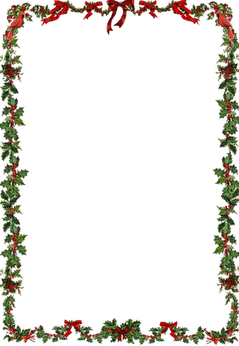 Christmas-Frame- - PNG gratuit