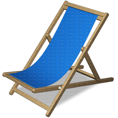 blue lounger - 免费PNG
