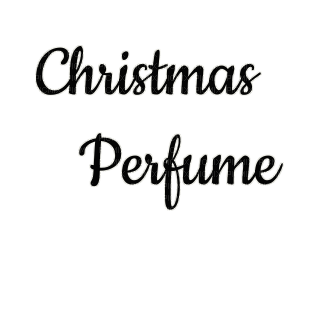Christmas Perfume Text - Bogusia - gratis png