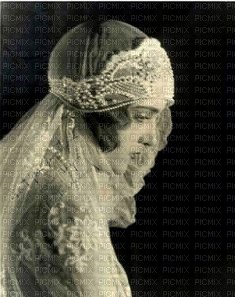 vintage bride - zdarma png