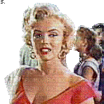 Image animé Marilyn Monroe - Бесплатный анимированный гифка