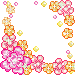Flower Border - Darmowy animowany GIF