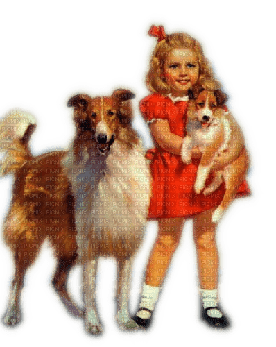 Rena Dogs Hunde Kind Child Mädchen - bezmaksas png