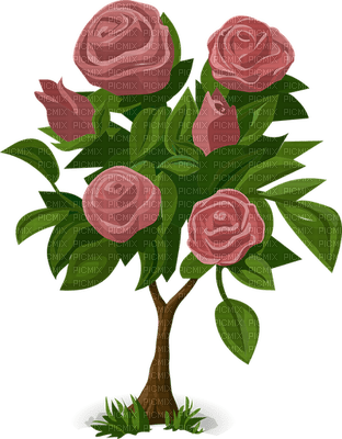 Kaz_Creations Deco Flowers Trees Tree - png gratuito