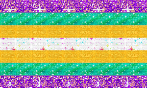 Isogender flag glitter - Besplatni animirani GIF