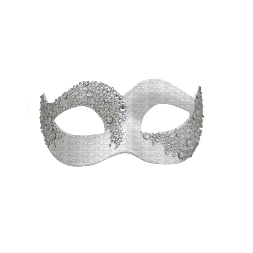 kikkapink deco scrap white carnival mask - zadarmo png