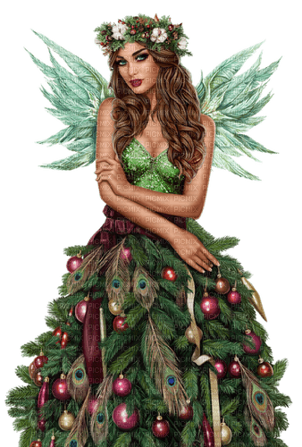 christmas fairy by nataliplus - nemokama png