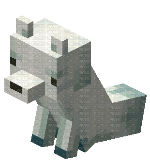 minecraft arctic fox - бесплатно png