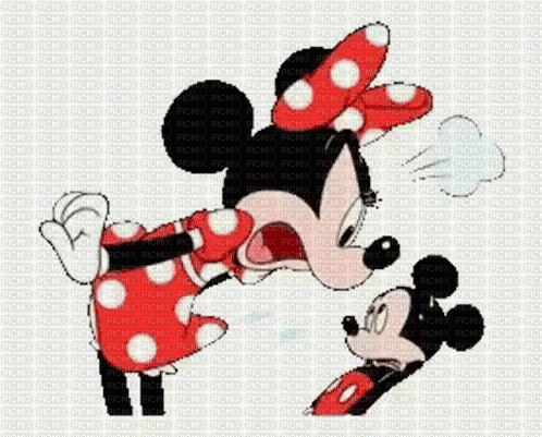 Minnie Maus - Animovaný GIF zadarmo