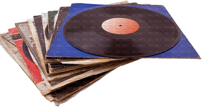 Disques.Discs.Music.Musique.Vintage.Old.Victoriabea - PNG gratuit