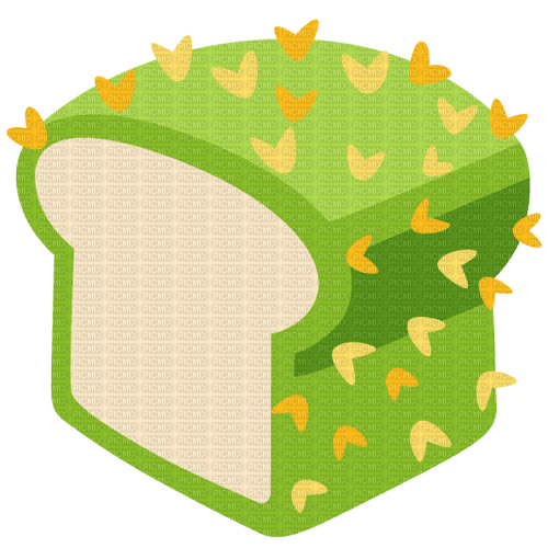 Emoji Kitchen cactus loaf of bread - 免费PNG