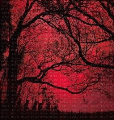 Halloween.Gothic.Landscape.Red.Victoriabea - GIF เคลื่อนไหวฟรี