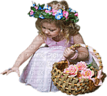 child flowers bp - 免费PNG