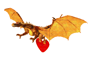 dragon  Nitsa Papacon - Free animated GIF