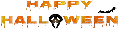 soave text deco halloween animated black orange - GIF animado grátis