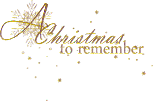 Christmas.remember.Text.Gold.Deco.Victoriabea - zdarma png