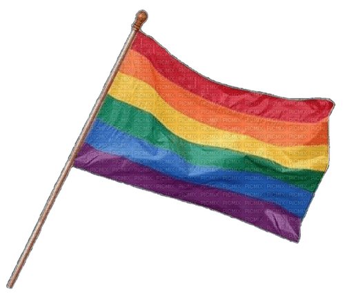 Rainbow Pride flag - png ฟรี