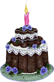 Torte, Geburtstag - Δωρεάν κινούμενο GIF