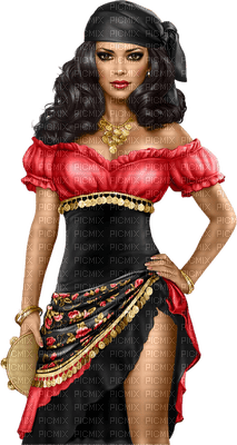gypsy woman bp - Free PNG