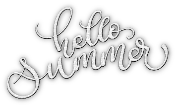 soave text hello summer  white - zdarma png