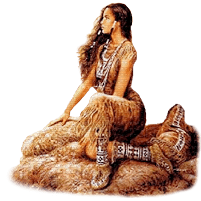 mujer native  dubravka4 - png ฟรี