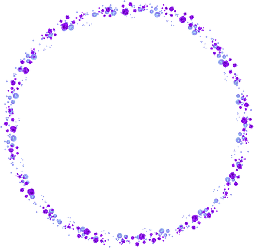 kikkapink deco scrap bling frame purple - nemokama png