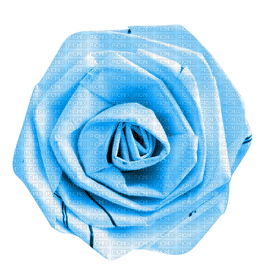 Kaz_Creations  Deco Baby Blue Flower - PNG gratuit