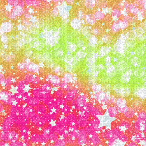 Lu / backgrund.anim.stars.pink.green.idca - GIF animé gratuit
