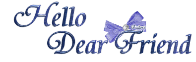 dear friend - PNG gratuit