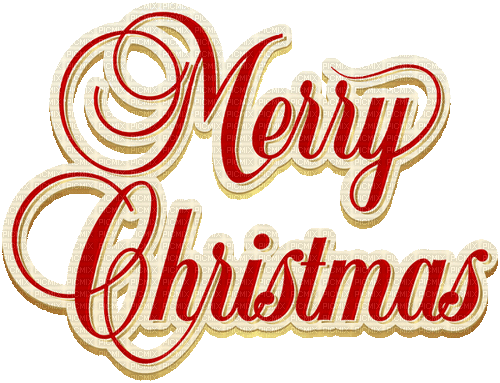 merry christmas text milla1959 - Free animated GIF