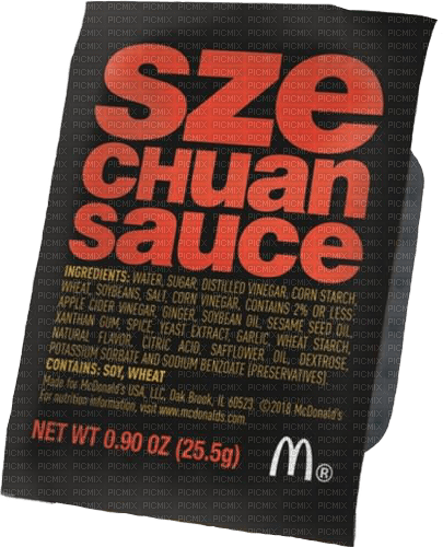 Szechuan sauce - PNG gratuit