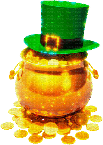 st. Patrick deco by nataliplus - Free animated GIF