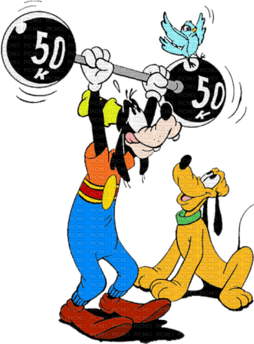 Pluto y Goofy - darmowe png