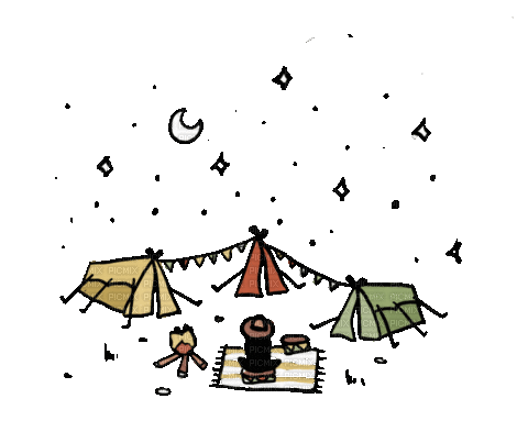 Camp Camping - Бесплатни анимирани ГИФ