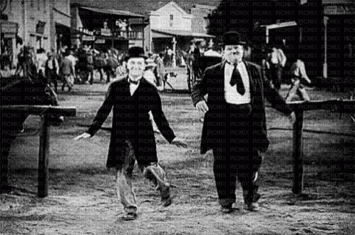 Laurel & Hardy milla1959 - GIF animé gratuit
