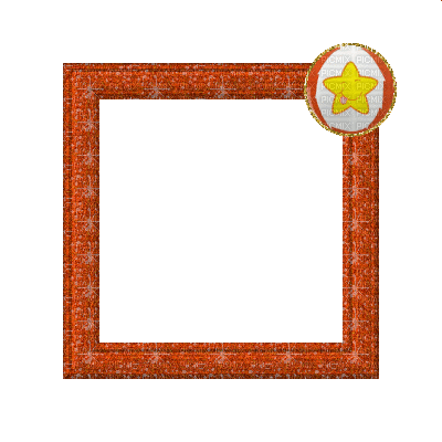 Small Orange Frame - Nemokamas animacinis gif